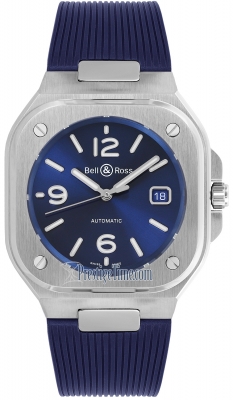 Bell & Ross BR 05 Automatic 40mm BR05A-BLU-ST/SRB